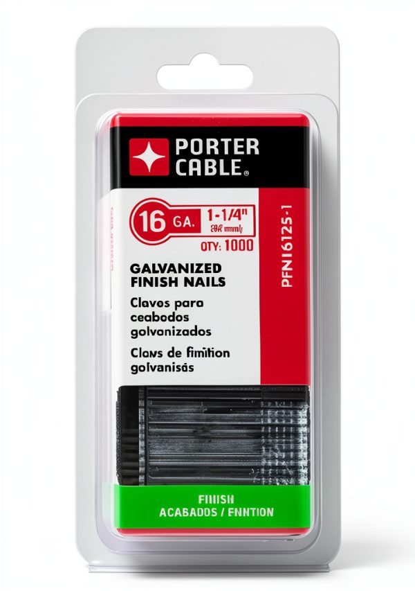 Porter-Cable 1-1/4-Inch 16 Gauge Finish Nails - 1000 Pack-0